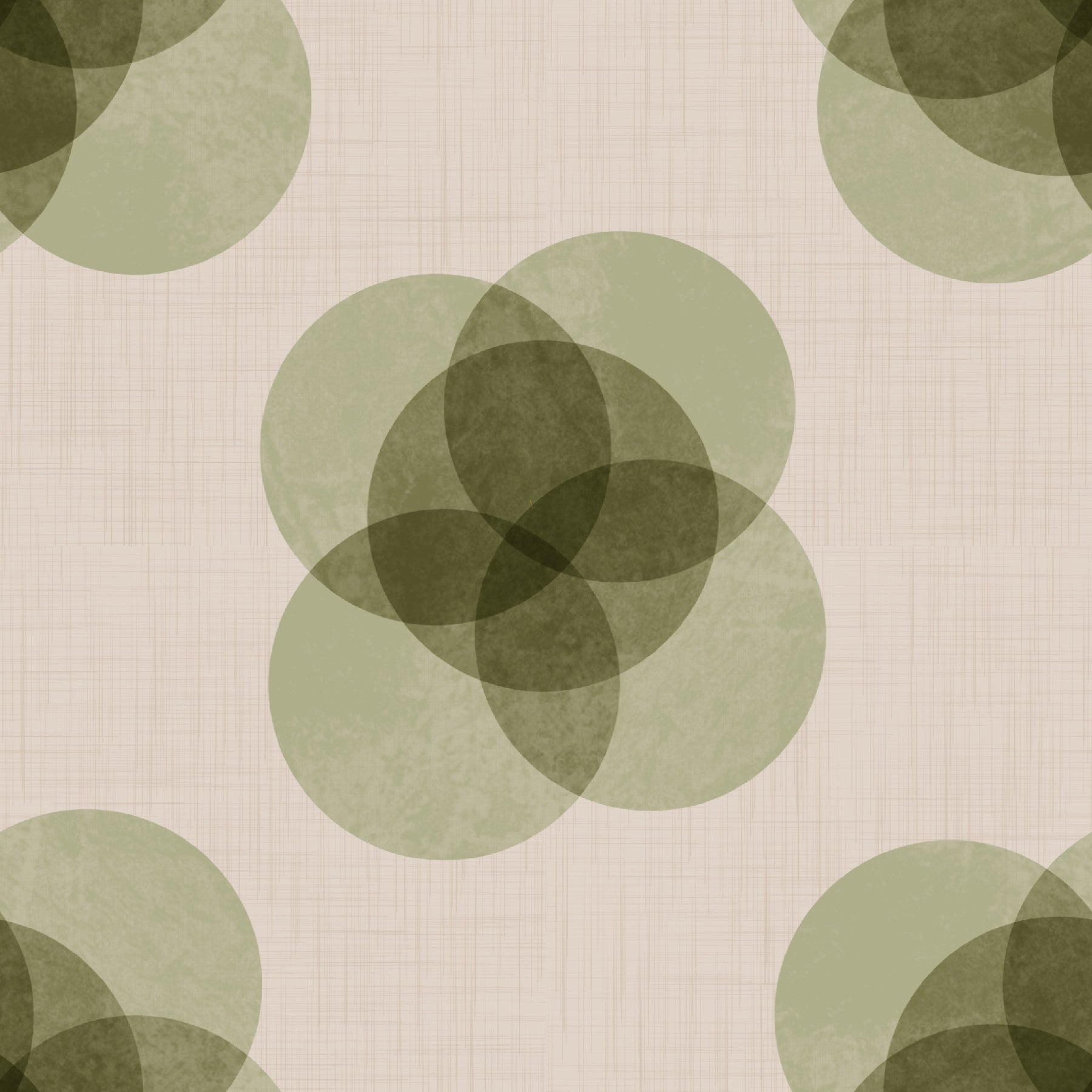 Japandi Petal - Soft Linen Minimal Modern Floral Wallpaper‚Å†
