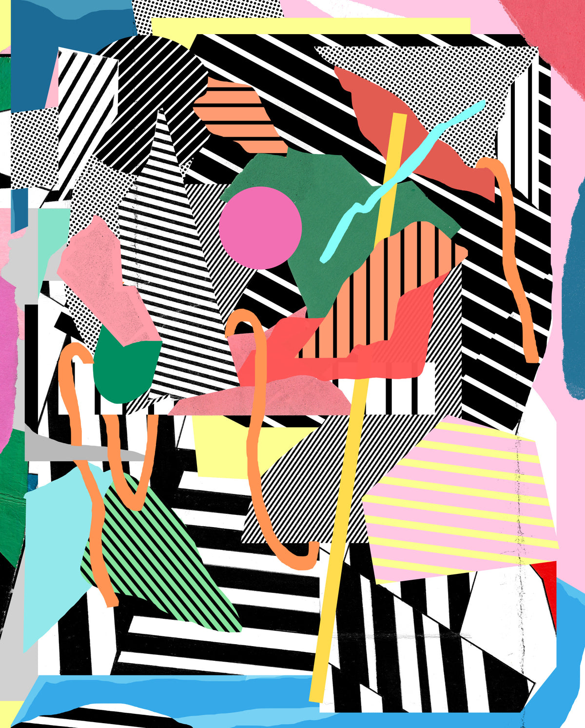 Gran mural de pared in your room — zoomed