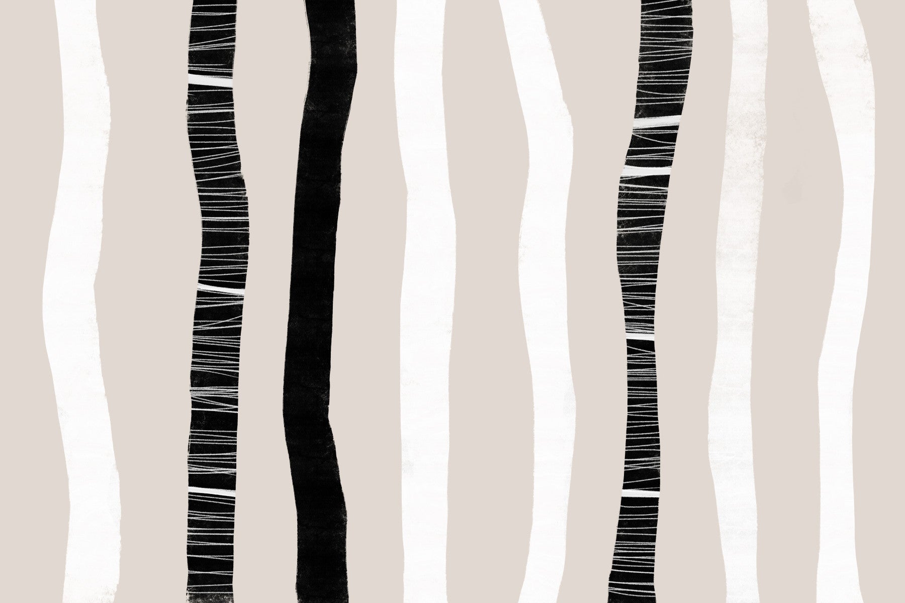 Mural de pared con textura de rayas minimalistas - 2303047 in your room — zoomed