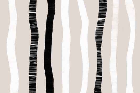 Minimalistyczna fototapeta w paski - 2303047