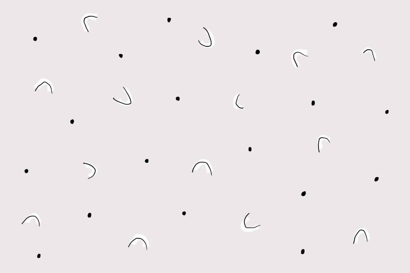 Minimalist Dots Wall Mural - 2329861