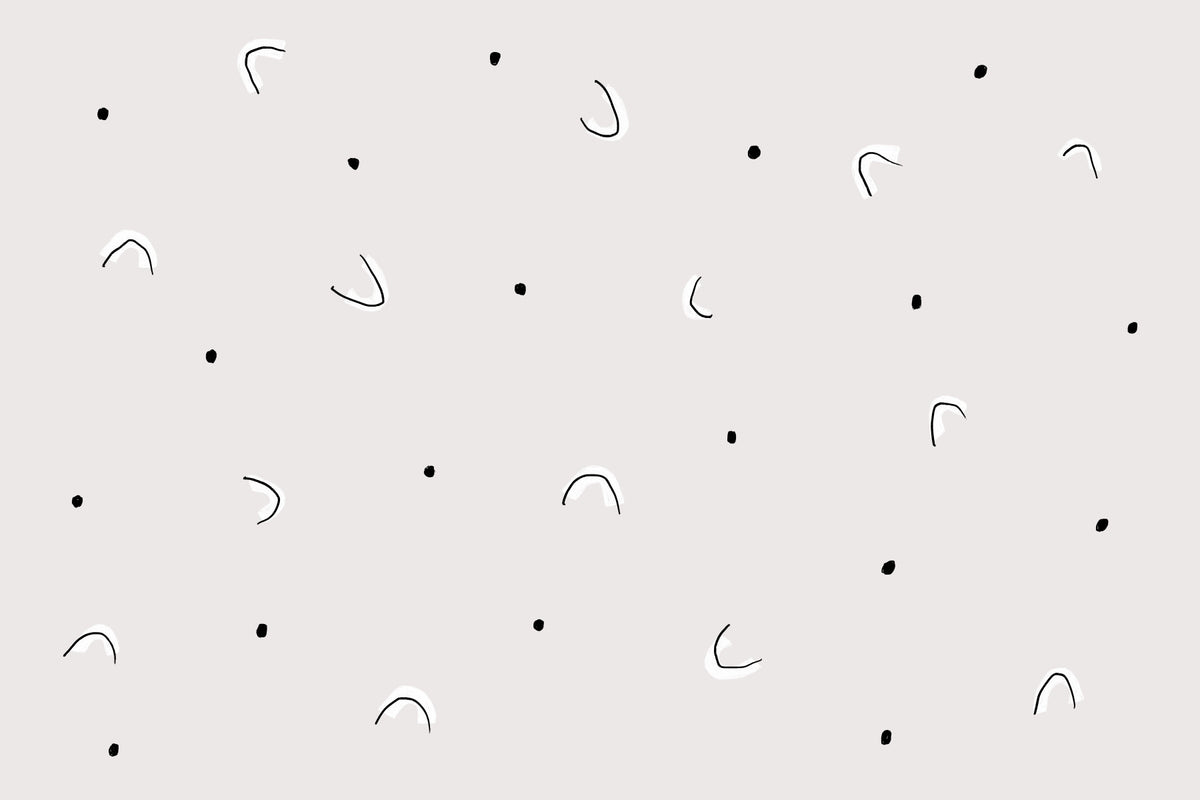 Minimalist Dots Wall Mural - 2329861 in your room — zoomed