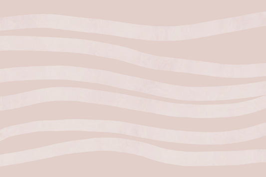Rose Quartz Waves Wall Mural - 2329868