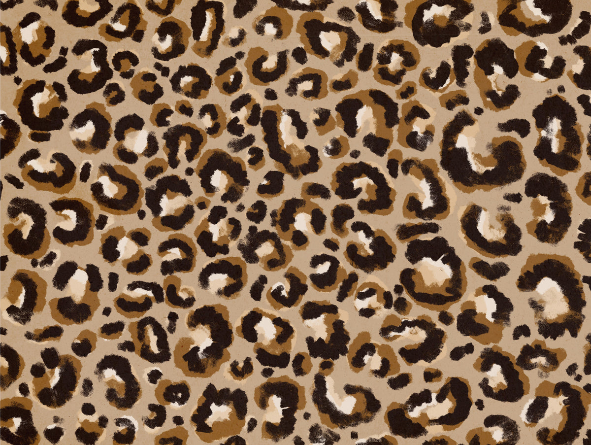 Rustic Leopard Wall Mural - 2384305