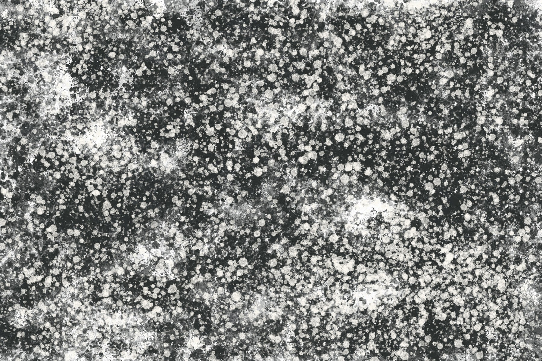 Monochrome Dots Wall Mural - 2417845