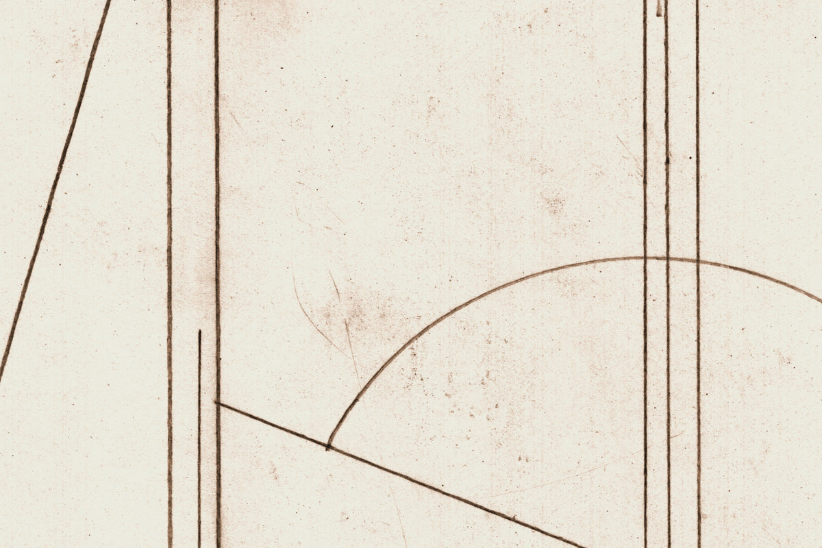 Line Dance Minimalist Geometry Wall Mural -2632107 in your room — zoomed
