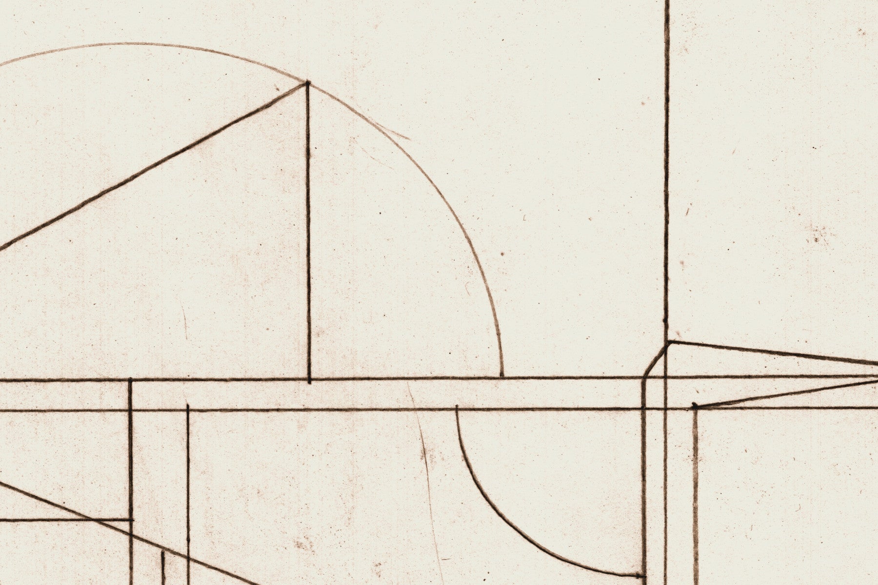 Architectural Blueprint Wall Mural -2632111