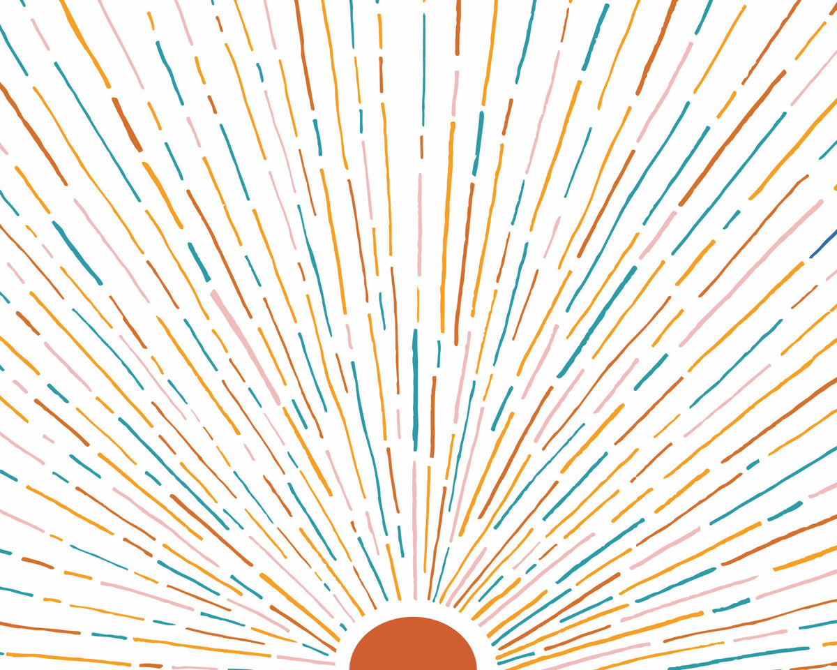 Sunrise Burst Wall Mural - 2674537 in your room