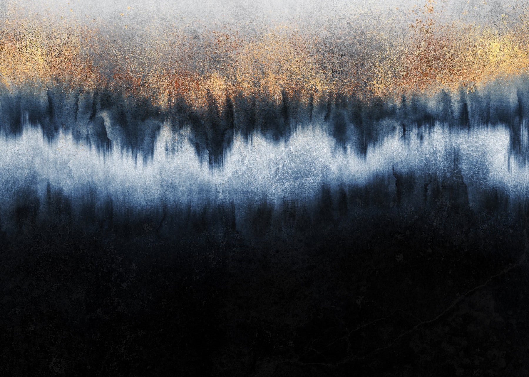 Gilded Depths Wall Mural - 2715898 in your room — zoomed