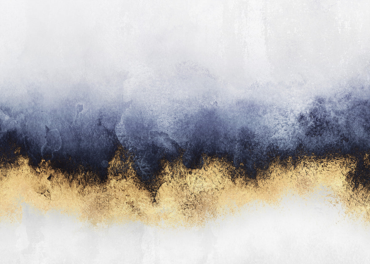 Azure Gold Wall Mural - 2715902