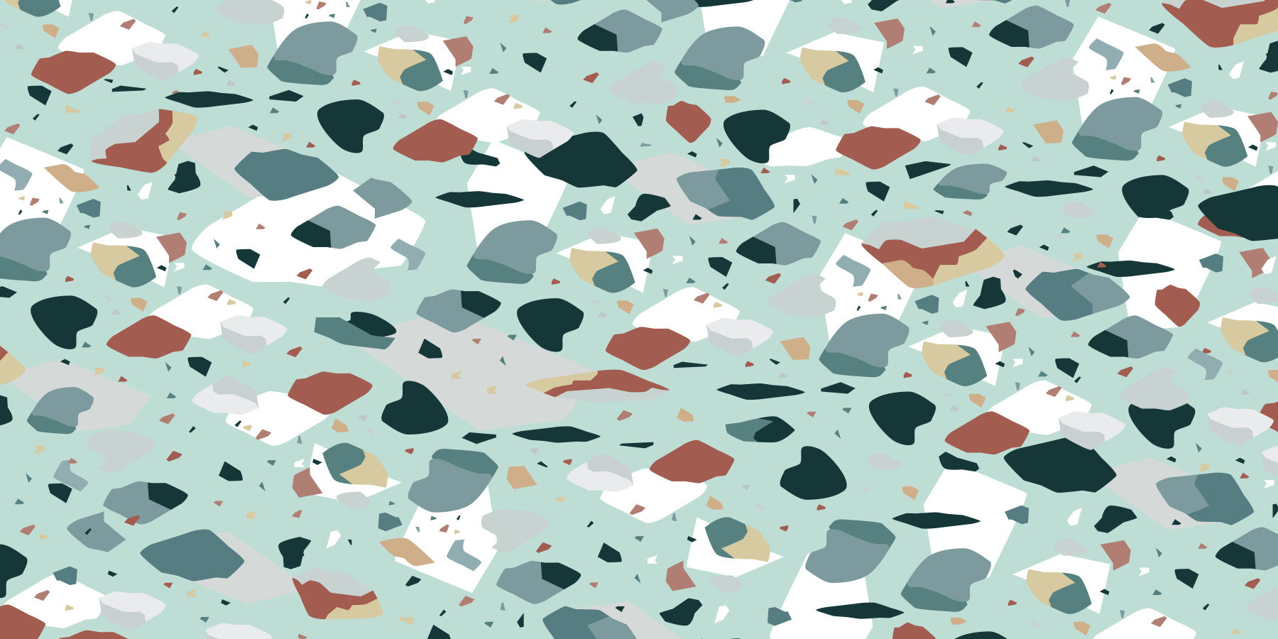Wandbild „Muted Stone Collage“ – 2742094
