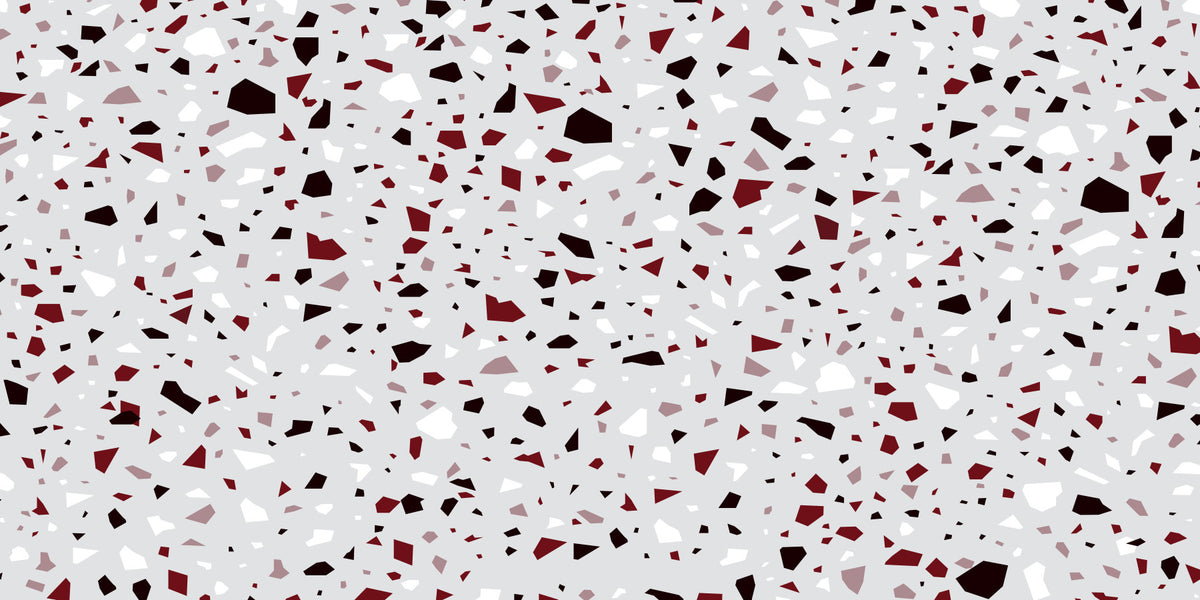 Mosaic Burgundy Burst Wall Mural -2742099 in your room — zoomed