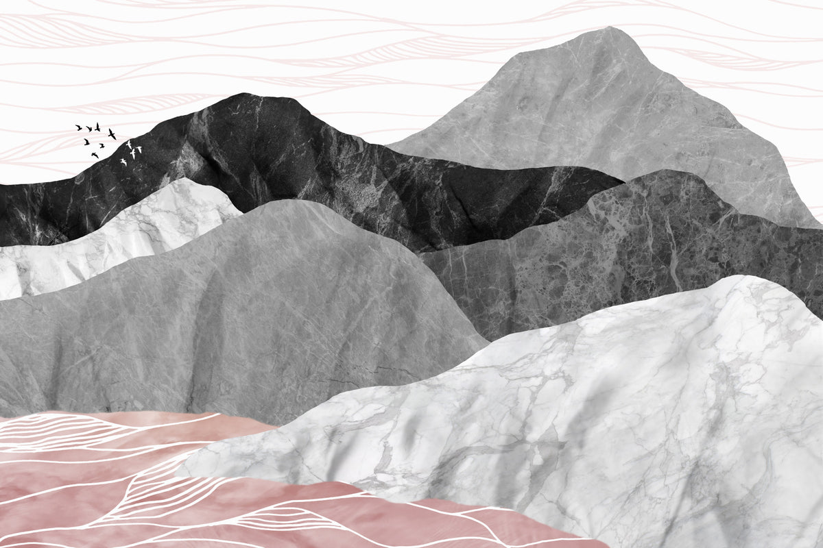 Mountain Vista Wall Mural -2583864 in your room — zoomed