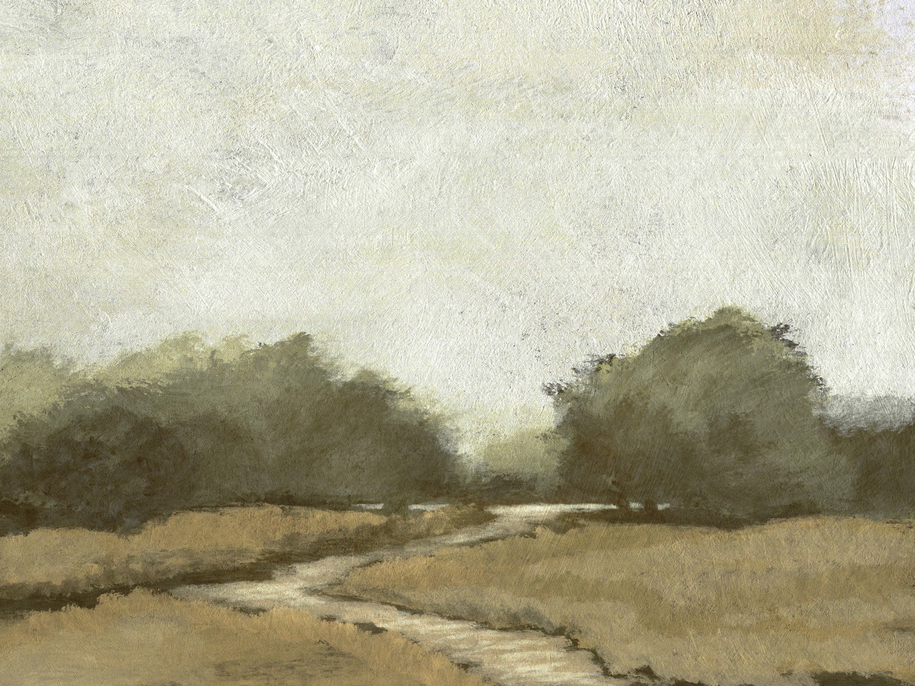 Misty Path Wall Mural -2879452