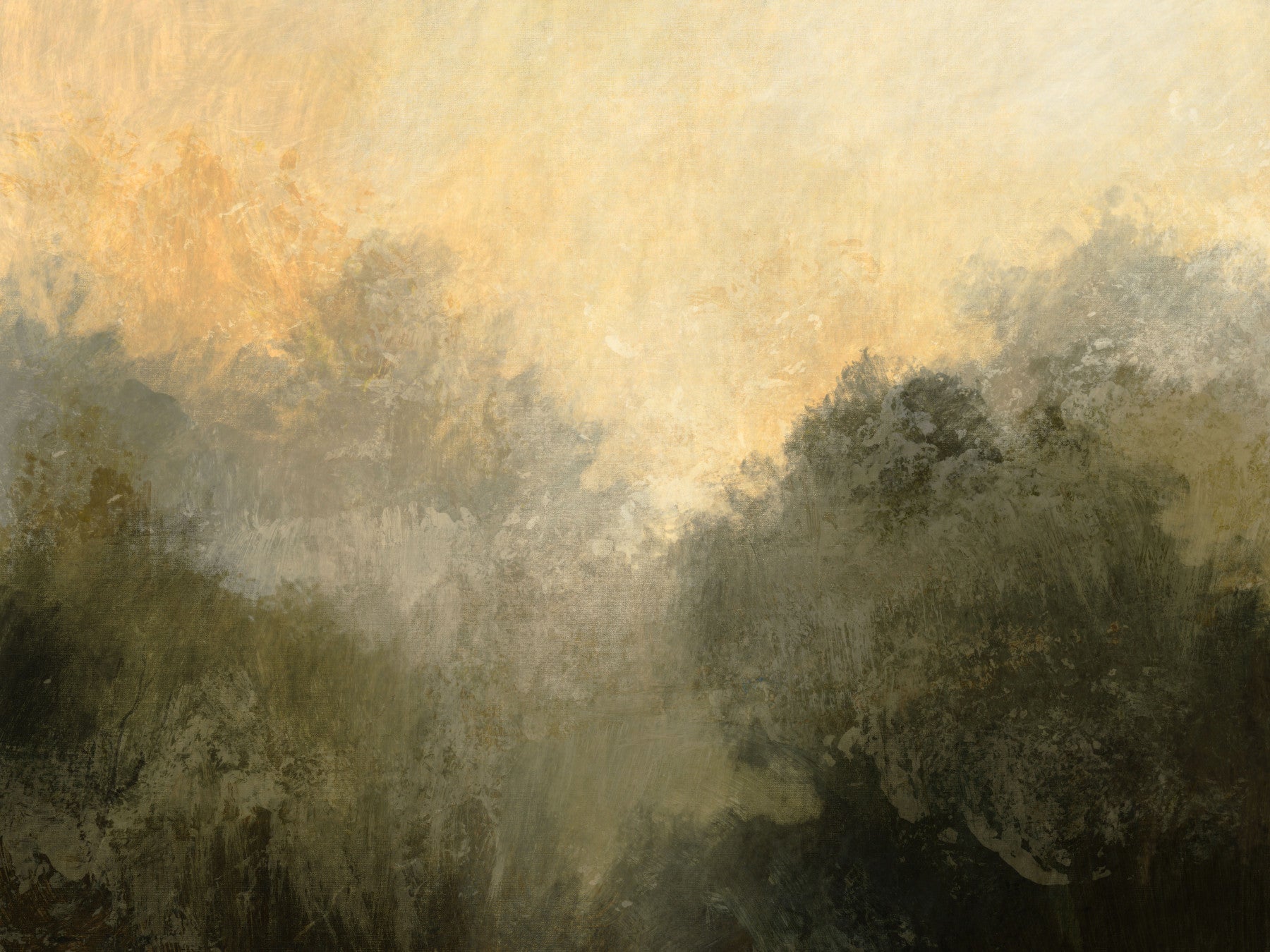 Fresque murale Golden Valley Haze -2803059