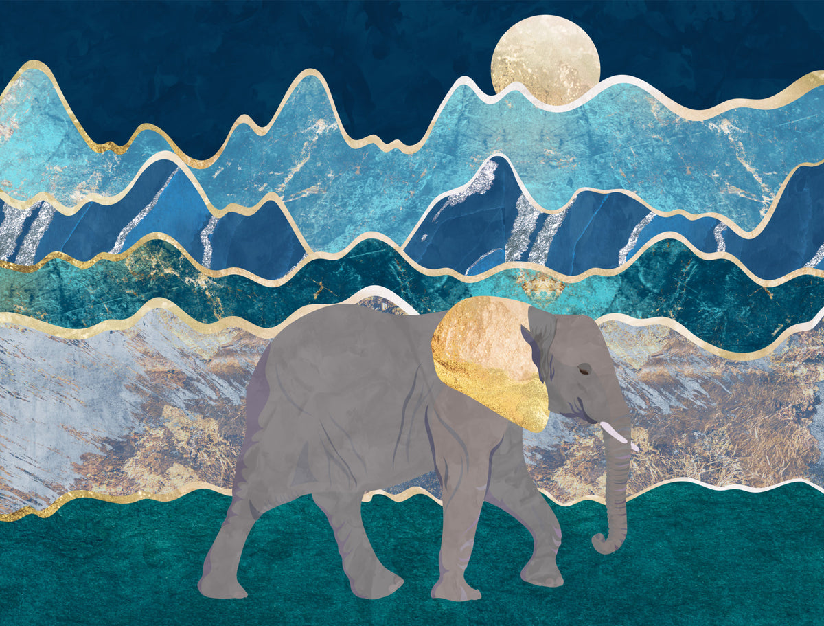 Elephant Vista Wall Mural -2465921 in your room