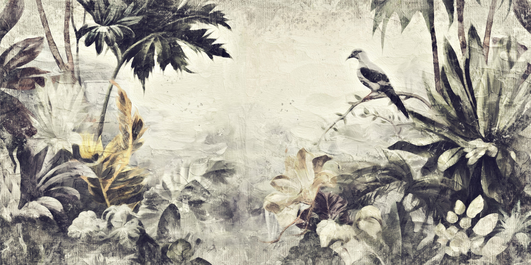 Vintage Bird Haven Wall Mural -2530885