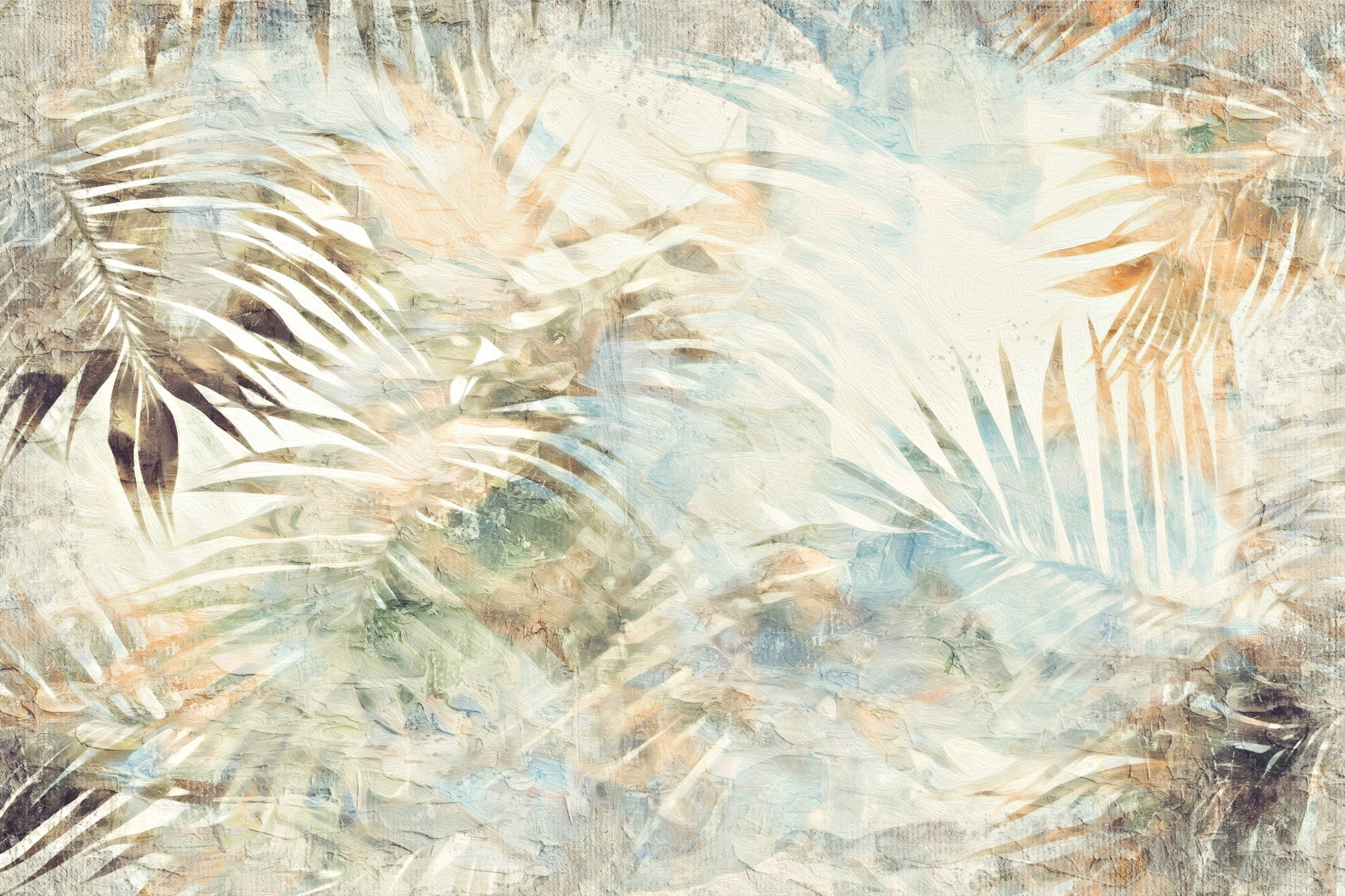 Glimmering Palms Wall Mural -2530875 in your room — zoomed