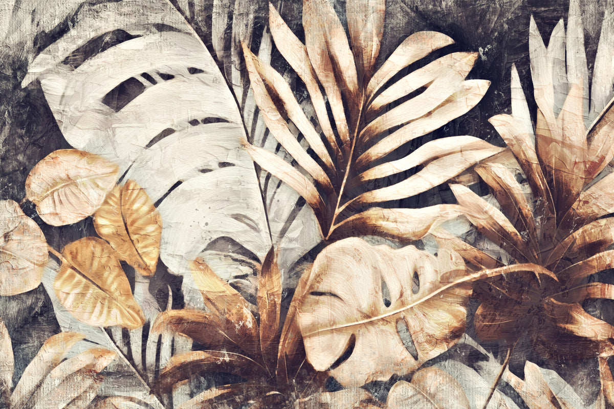 Botanical Echo Wall Mural -2530882 in your room — zoomed