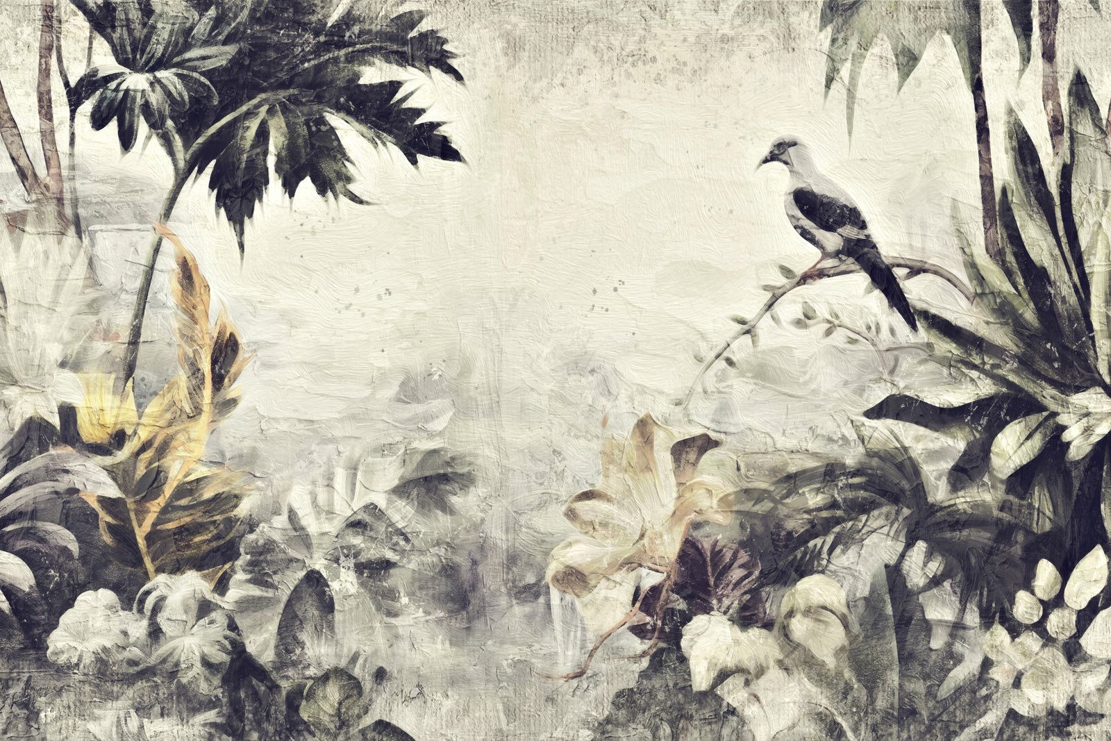 Painted Dove Haven Wall Mural in your room
