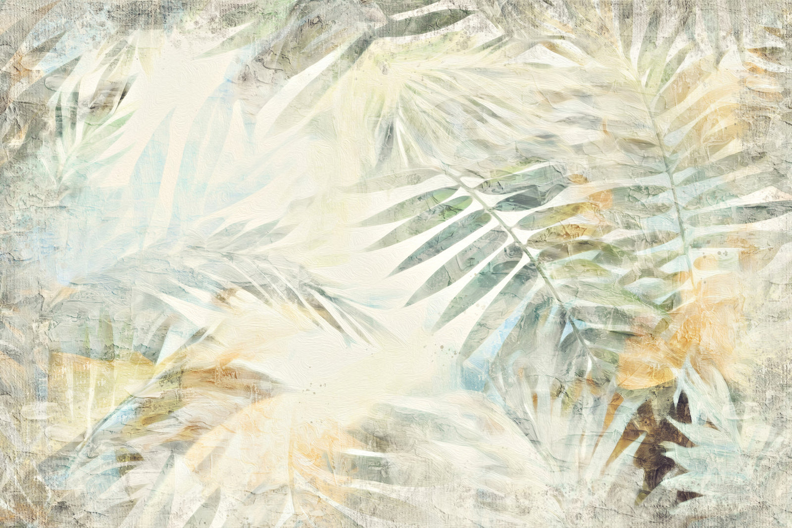 Gilded Fronds Wall Mural -2530874