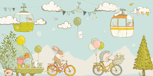 Animal Adventures Wall Mural -2761312