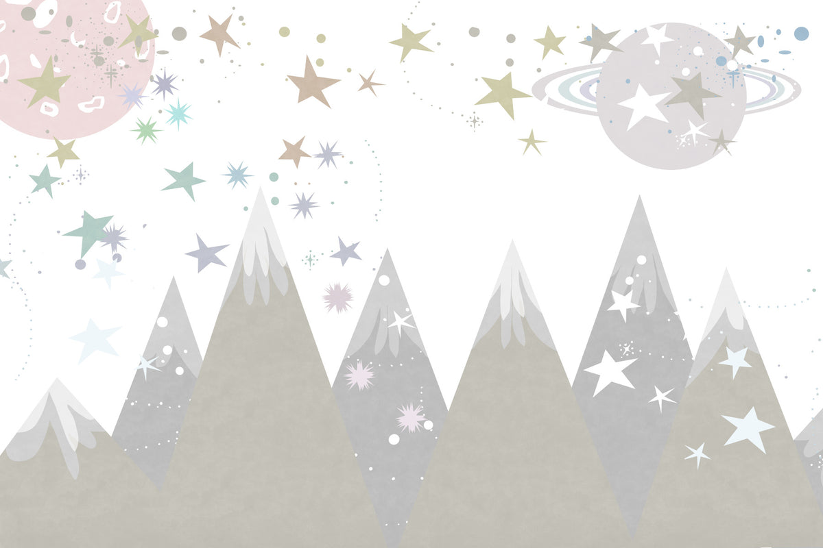 Cosmic Peaks Wall Mural -2719922 in your room