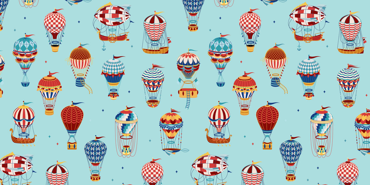 Airship Adventures Wall Mural -2735489 in your room
