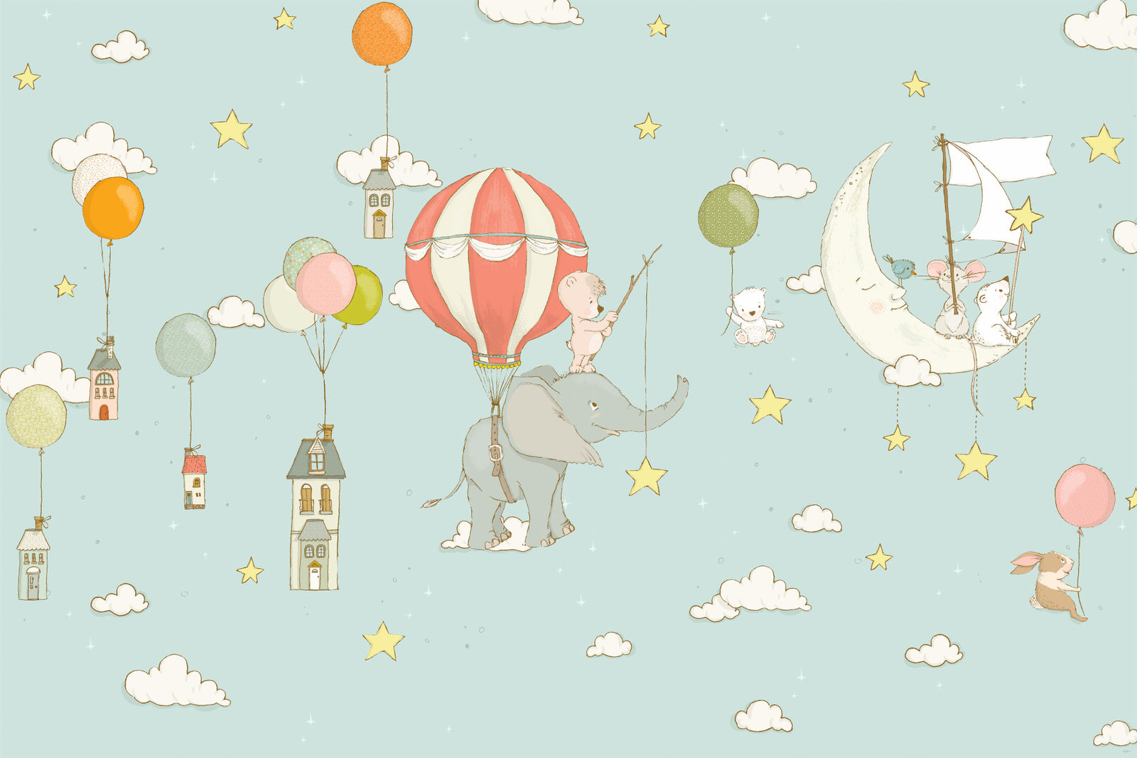 Dreamy Sky Tales Wall Mural -2759473