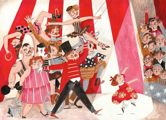 Parade de cirque Papier peint mural -2663415