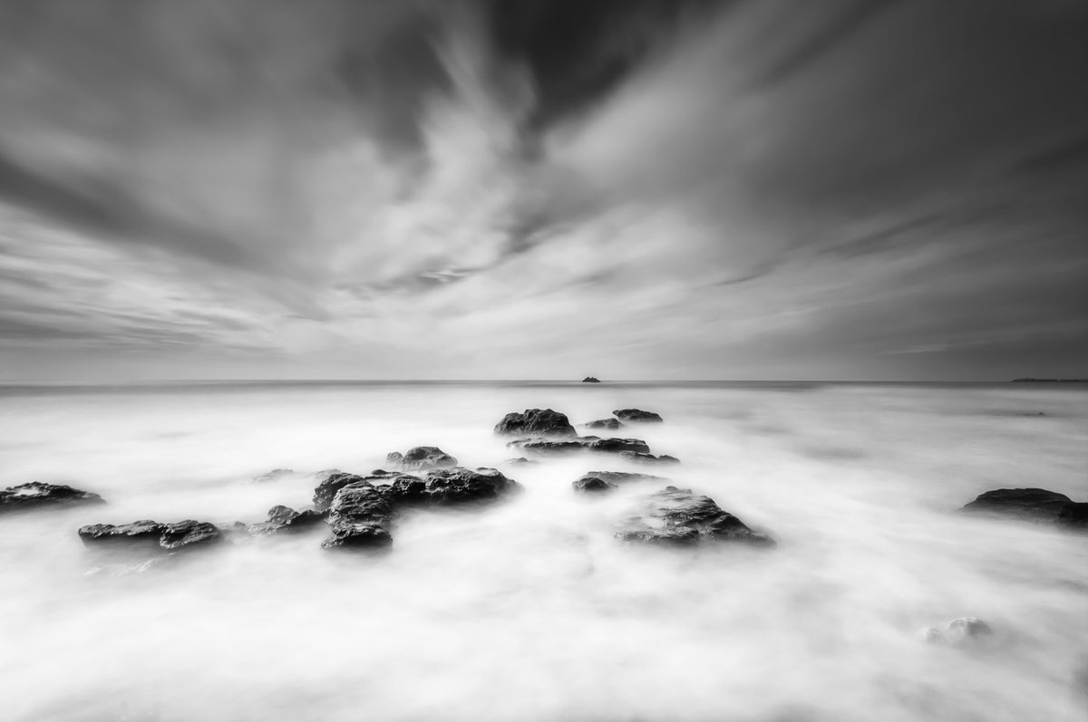 Monochrome Seascape Dream Wall Mural -2528950 in your room — zoomed