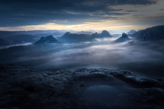Twilight Mountain Dream Wall Mural -2361364