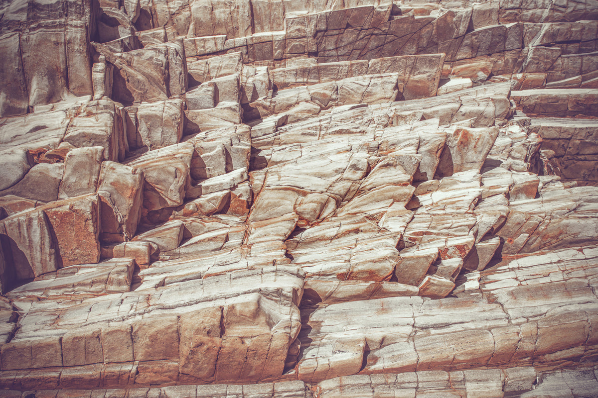 Striated Rock Face Wall Mural -2226342 in your room — zoomed