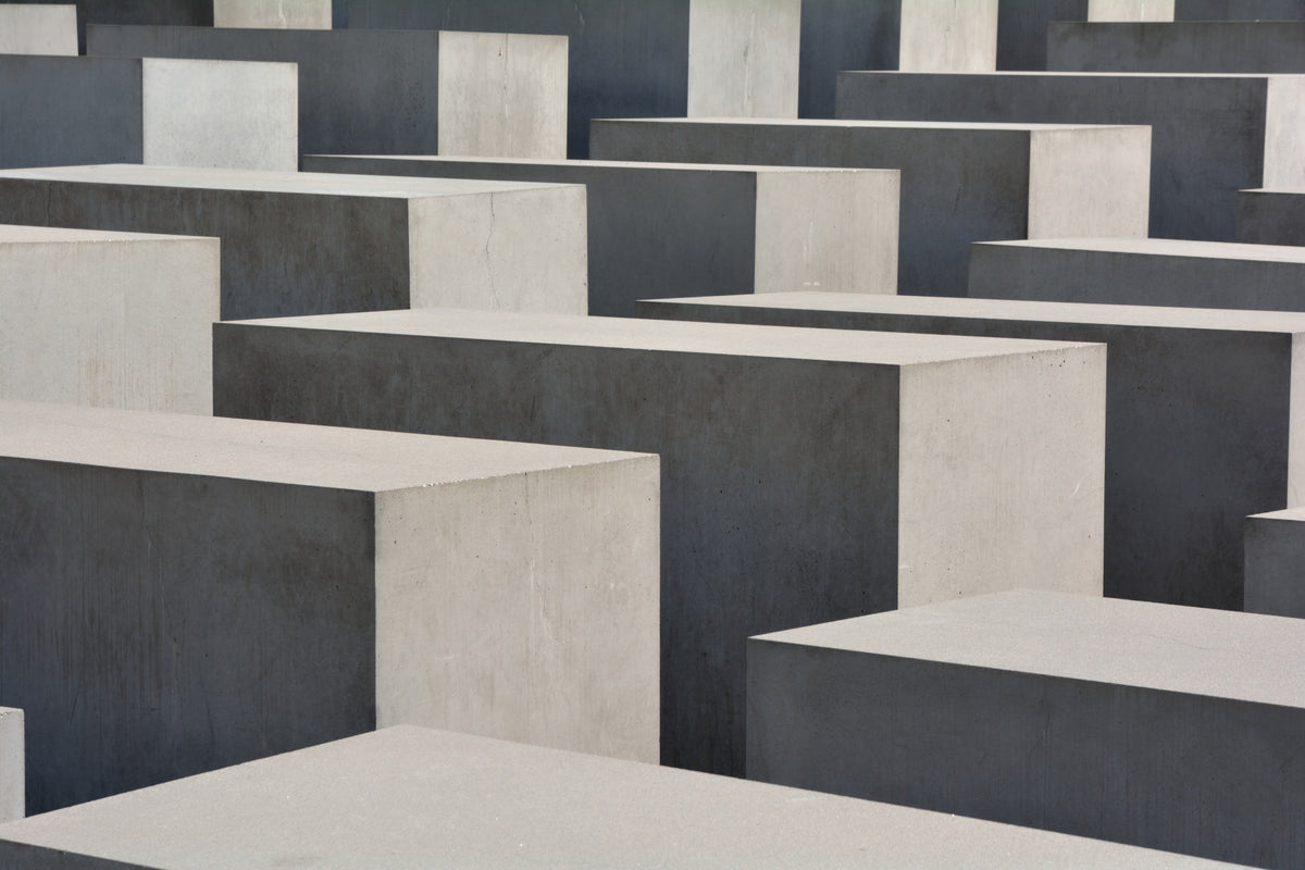 Concrete Geometry Wall Mural -2248764 in your room — zoomed