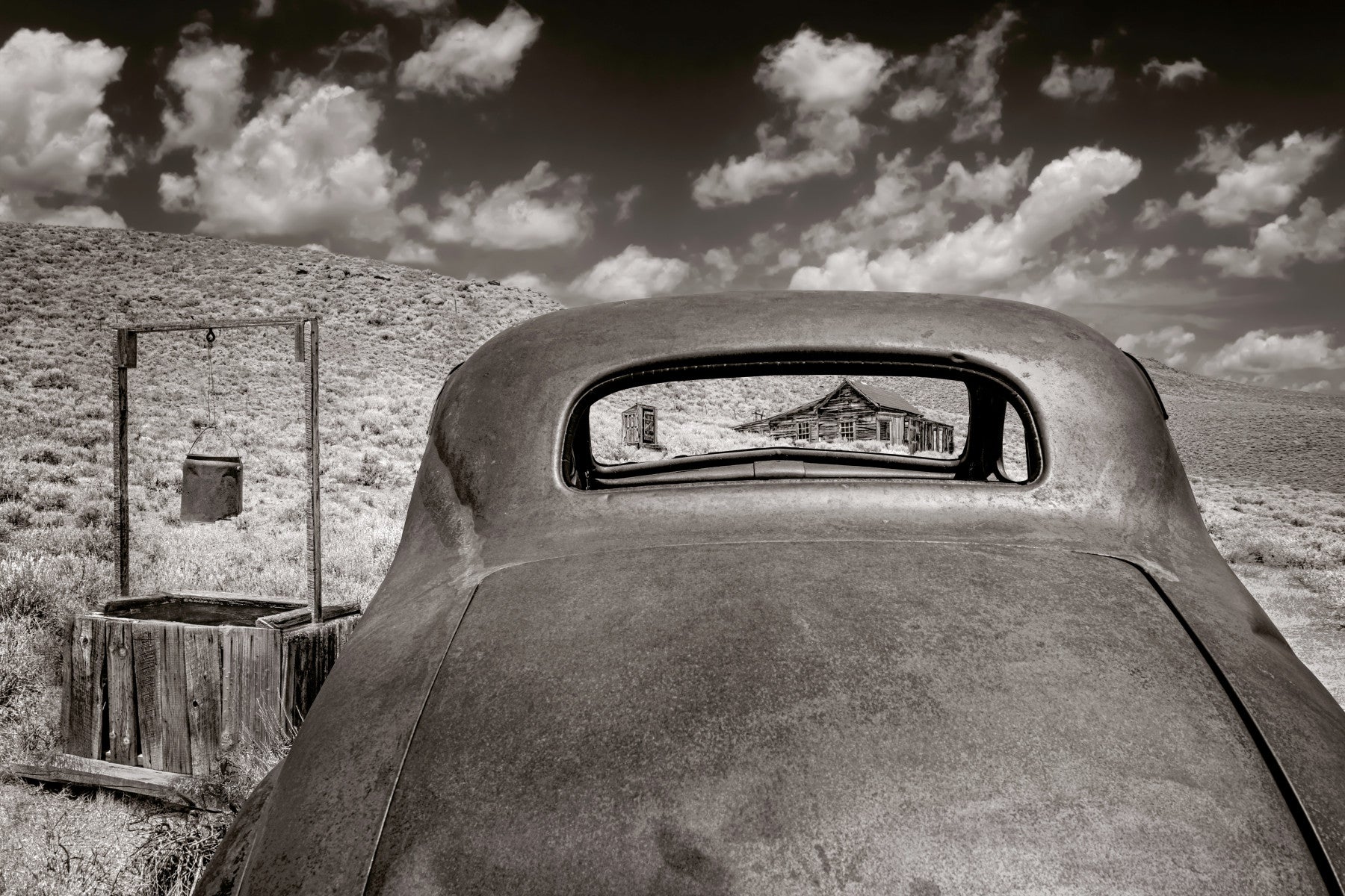 Ghost Town Relic Wall Mural -2308173