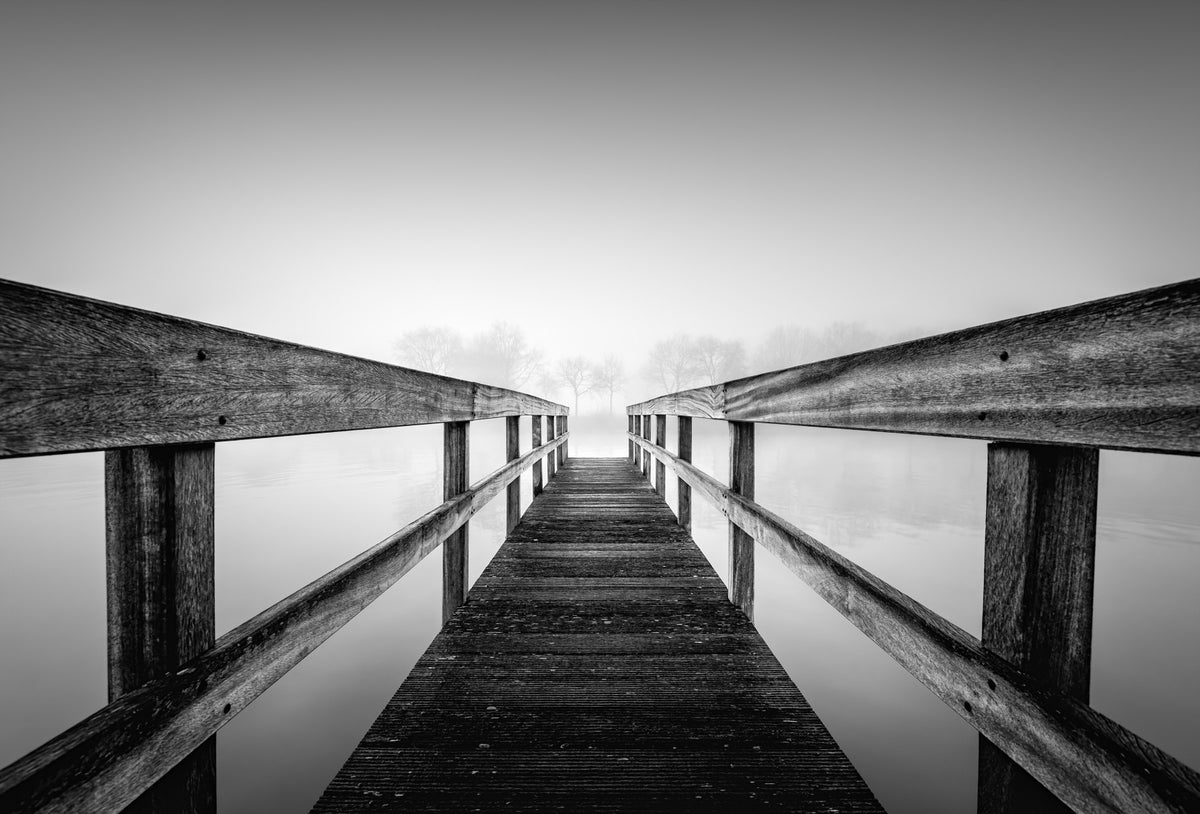 Foggy Bridge View Wall Mural -2593019 in your room