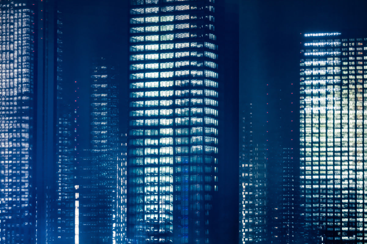City Lightscape Wall Mural -2371739 in your room — zoomed
