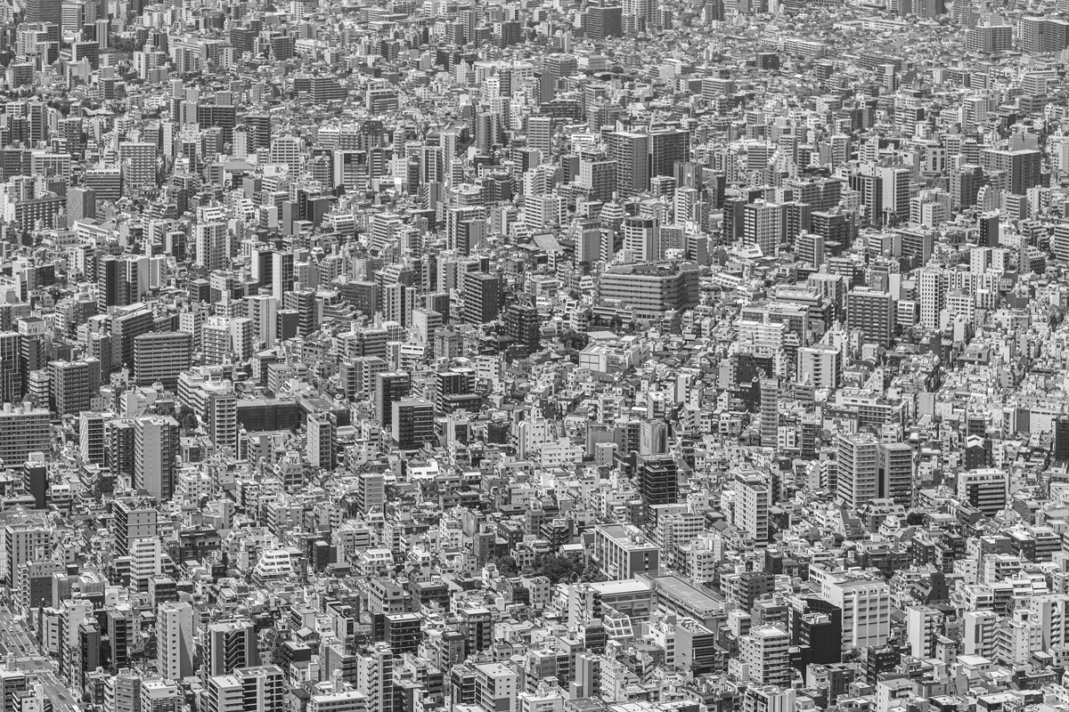 Metropolis Gridlock Wall Mural -2319176 in your room — zoomed