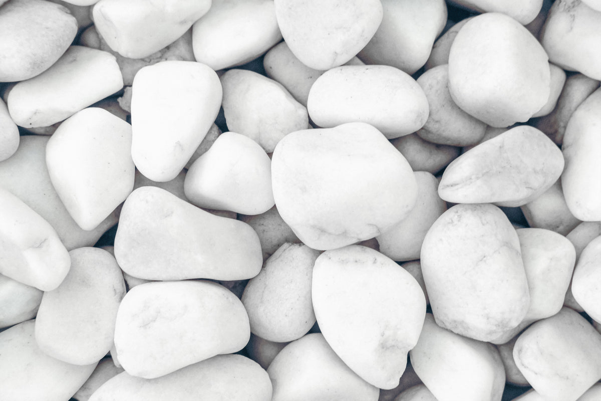 White Pebble Dream Wall Mural -2268938 in your room