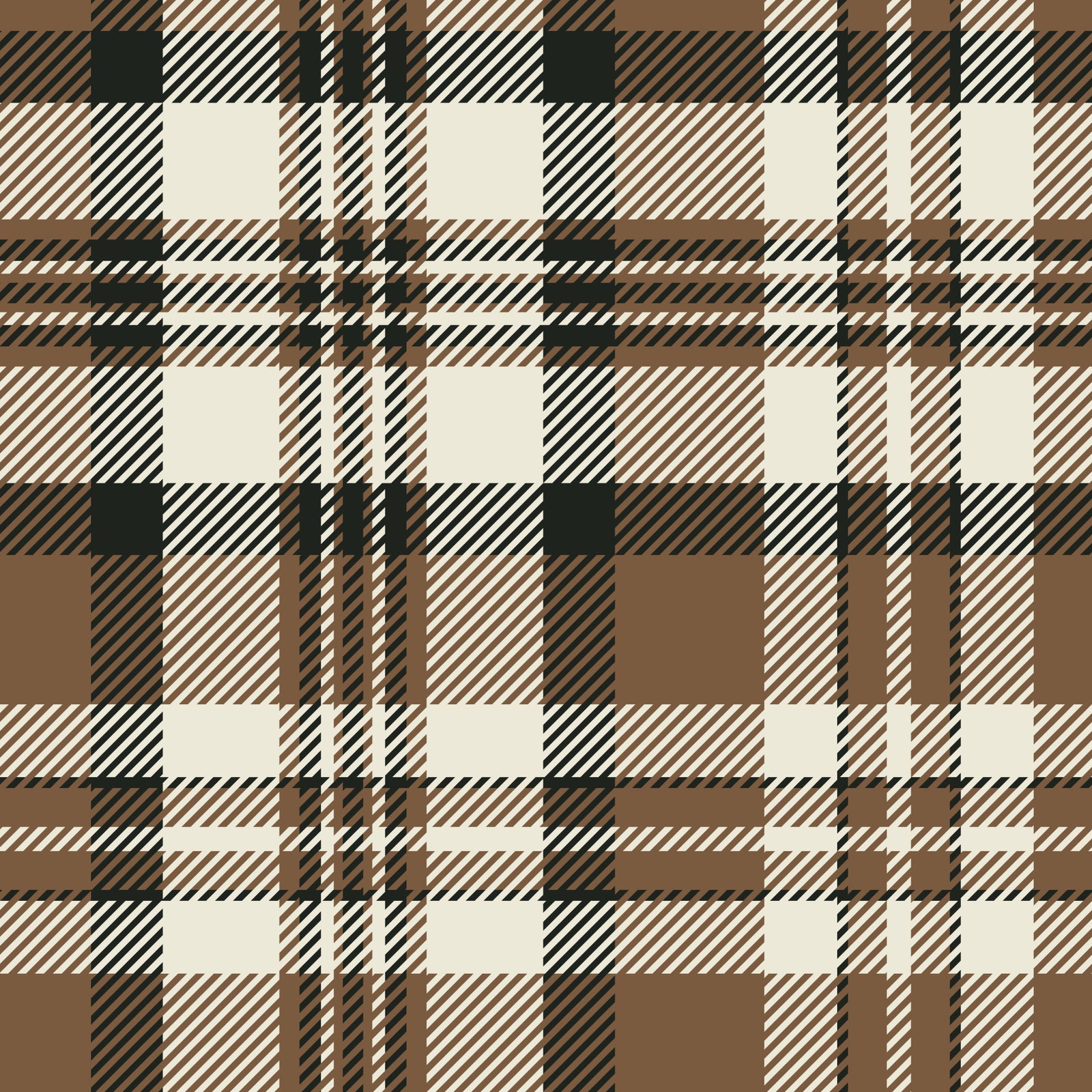 Earthy Plaid Wallpaper⁠