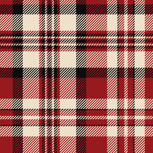Crimson Plaid Wallpaper⁠