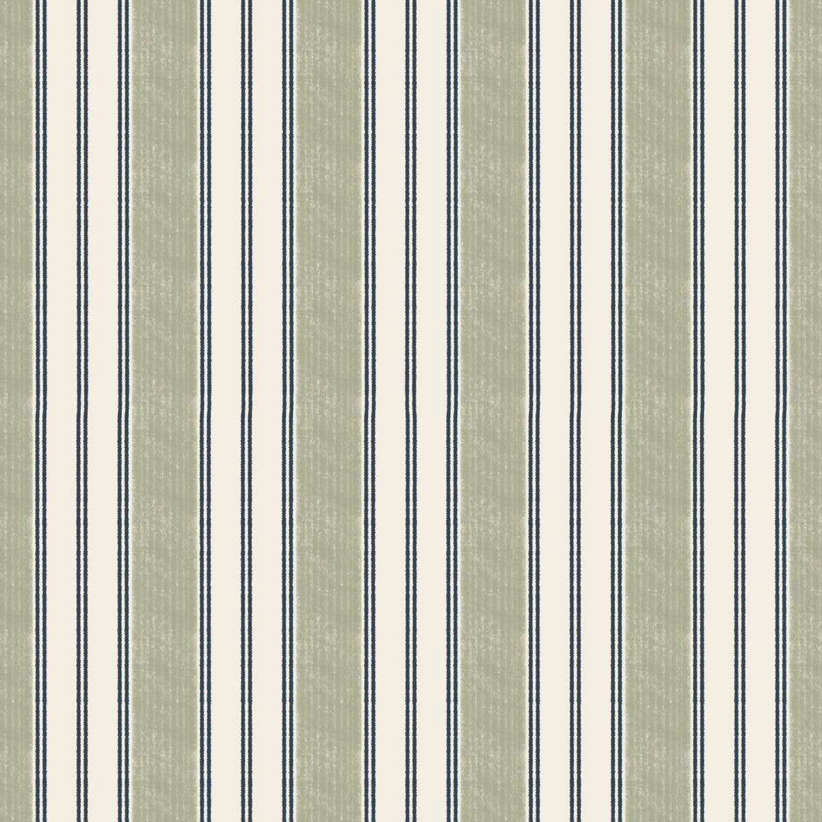 Papier peint à rayures à chevrons Grandmillenial preppy vert in your room — zoomed