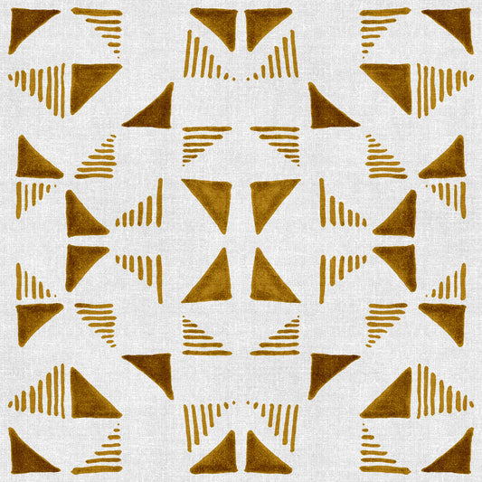 Triangles Composition Golden Wallpaper⁠