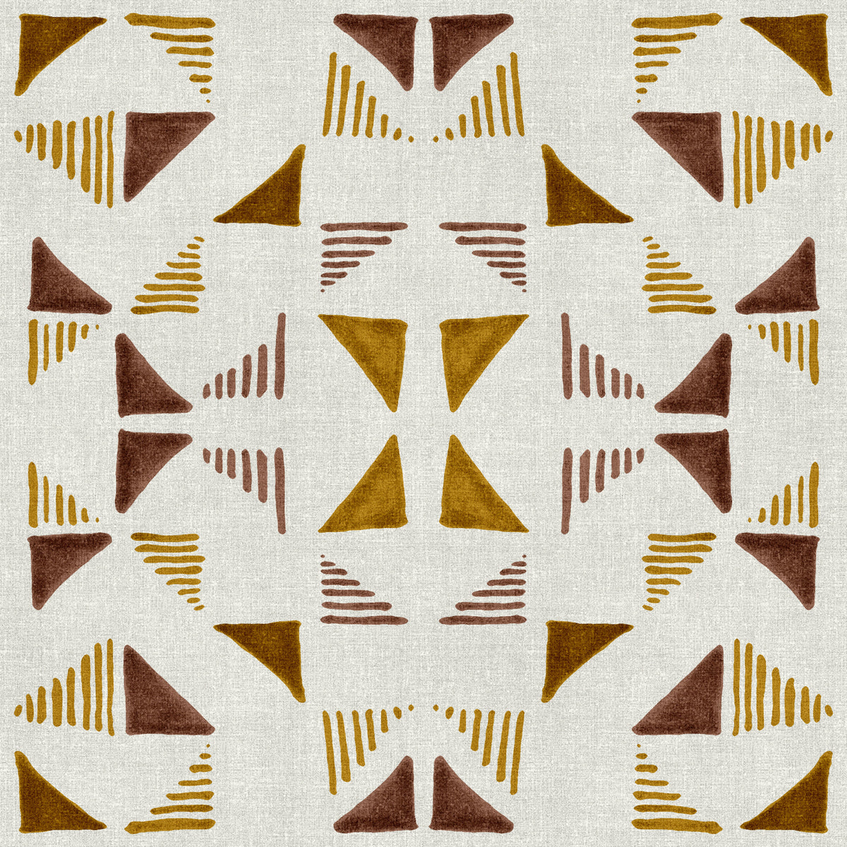 Triangles Composition Warm Wallpaper⁠ in your room