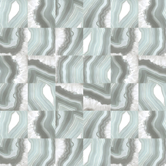Mint Marble Agate Serenity Wall Mural