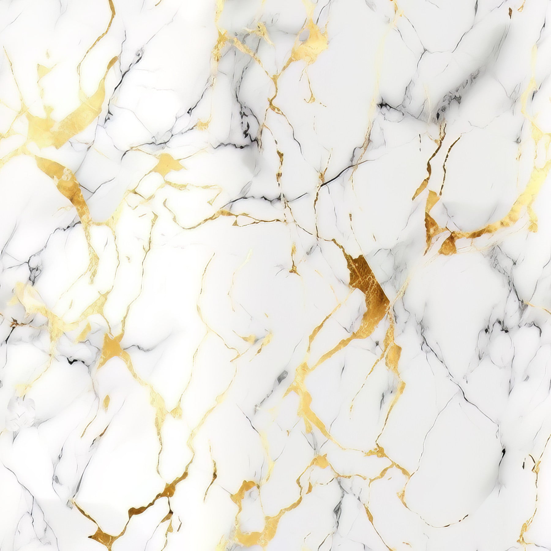Gilded Marble Swirl Wall Mural -2566702
