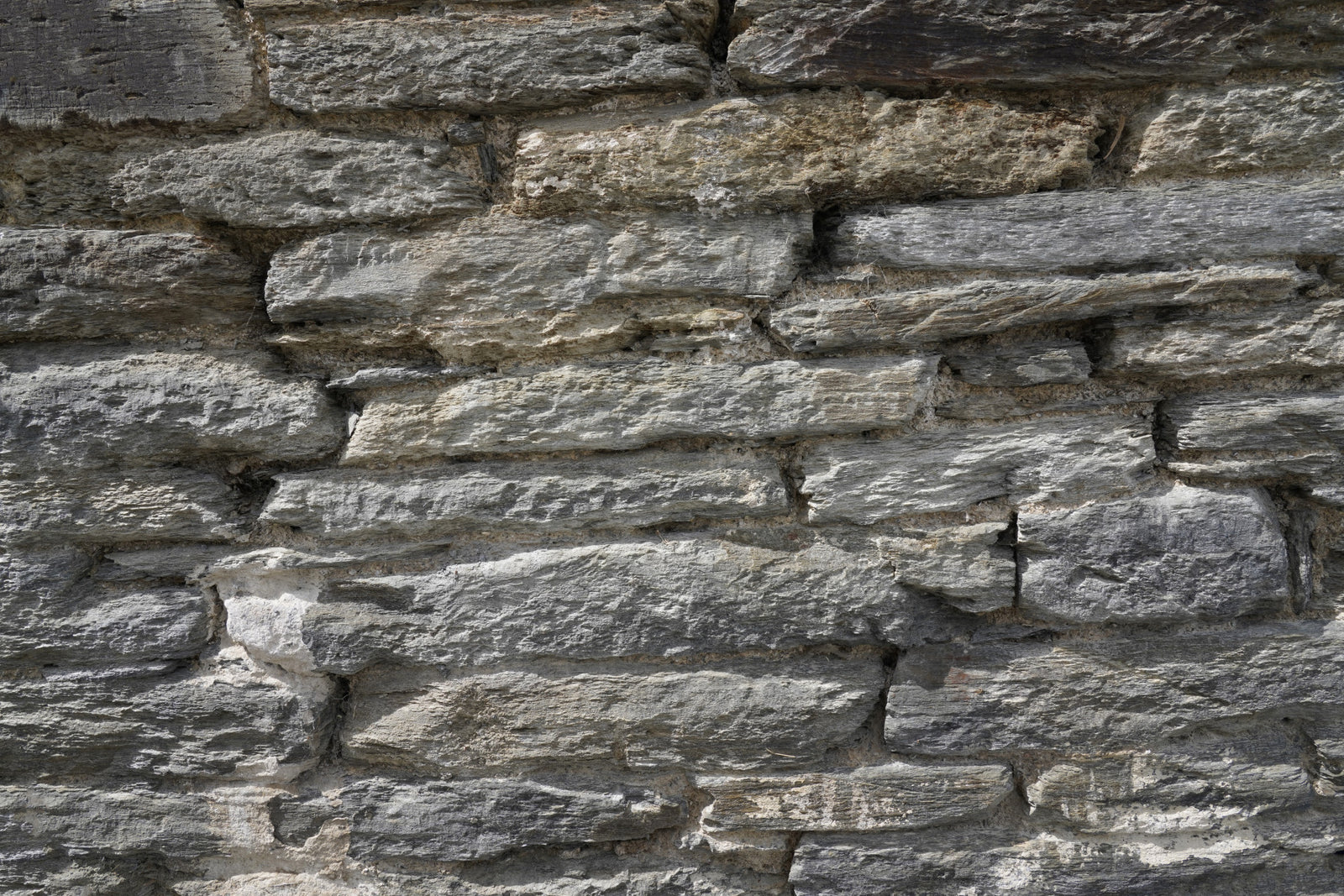 Gray Stone Wall Texture Wall Mural -2566578