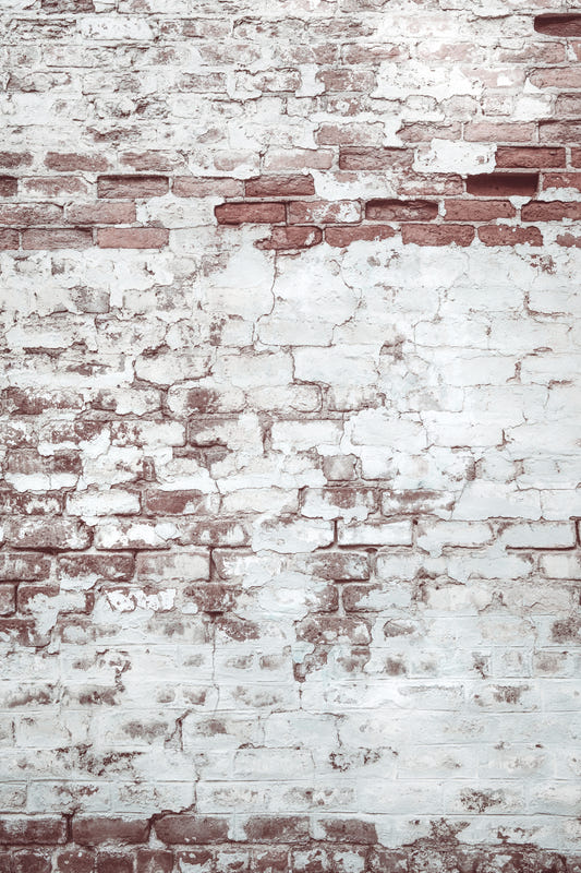 Papier peint mural brique vintage lavée -2226409