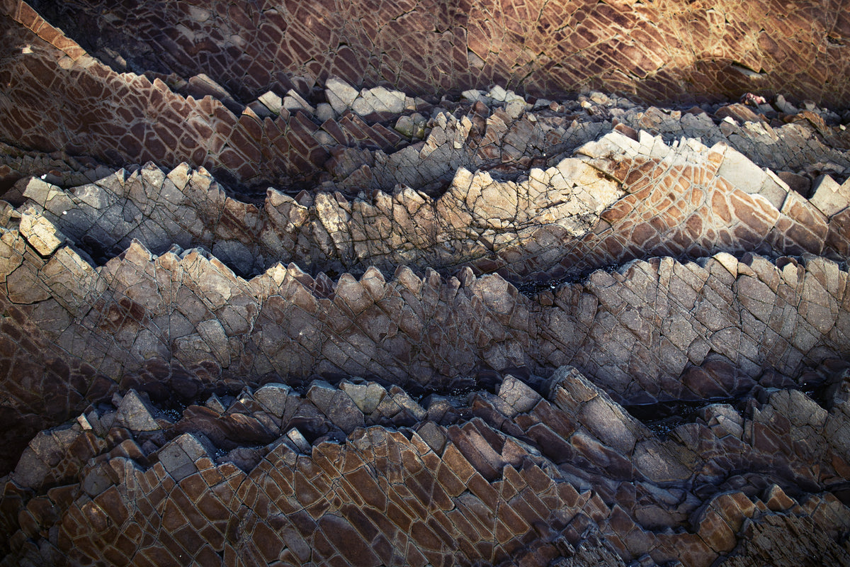 Stratified Stone Wall Mural -2226347 in your room — zoomed