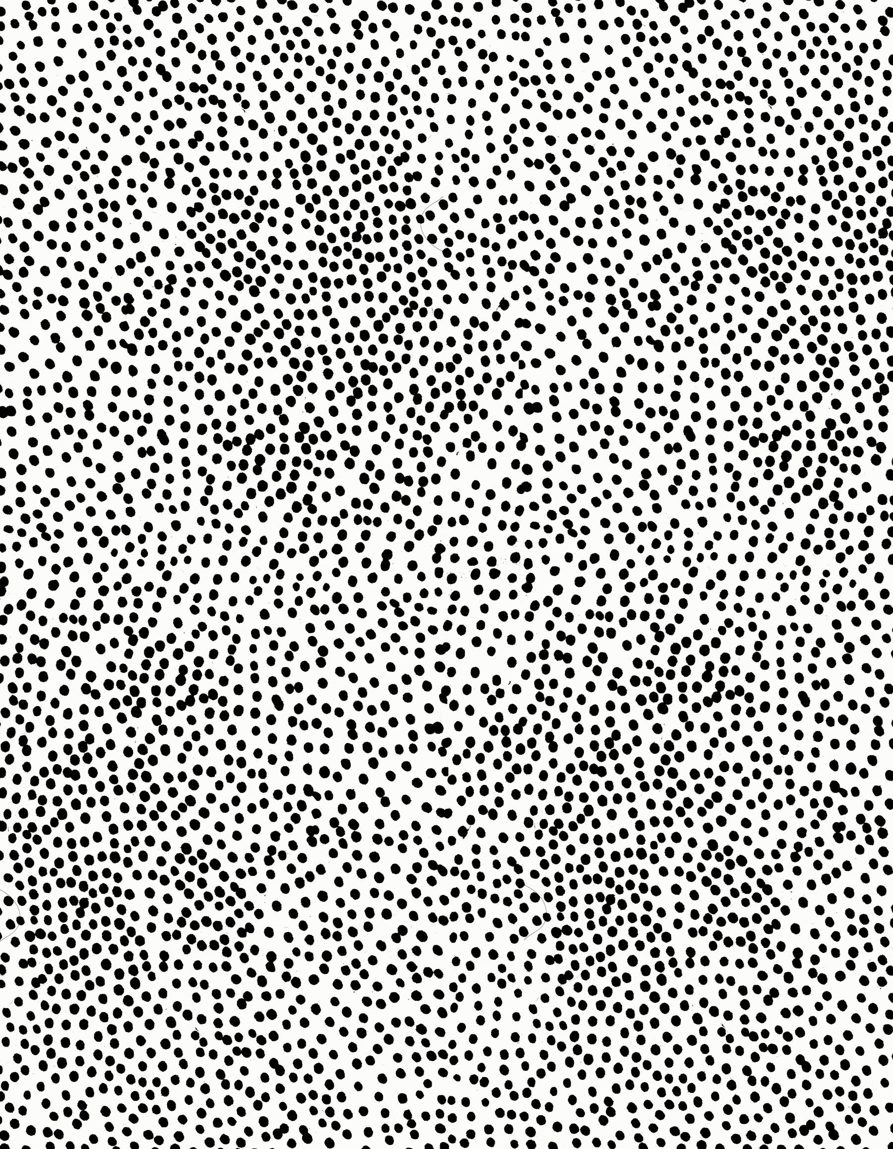 Dotted Delight Wall Mural in your room — zoomed